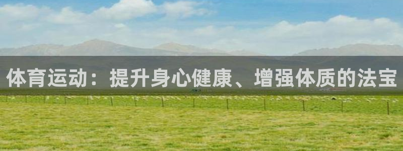 3377体育游戏：体育运动：提升身心健康、增强体质的法宝